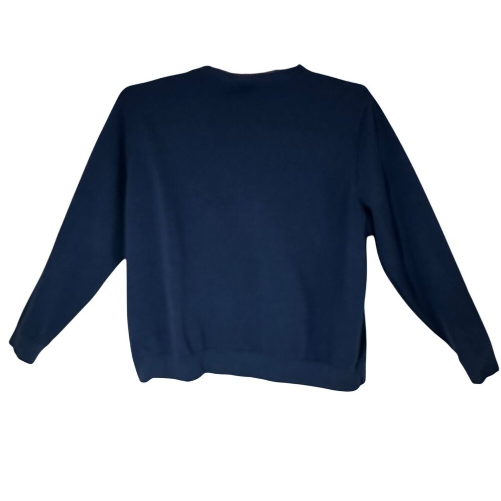 Nike Womens Club Fleece Crew CQ5437-469 Faded Blue 2XL Long Sleeve Athleisure - Picture 2 of 10